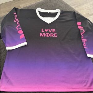 Black and Pink 'Love More' Jersey